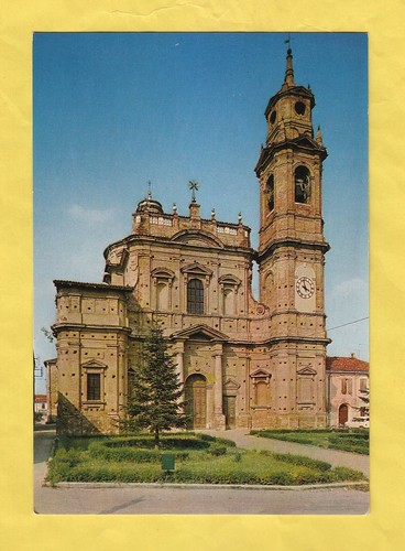 Cartolina sabbioneta chiesa - cartolina,