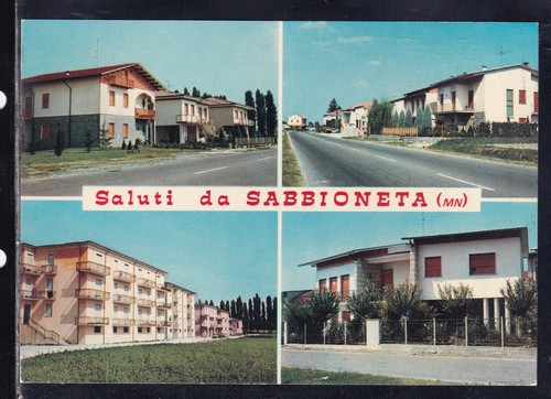 Cartolina saluti sabbioneta - saluti,