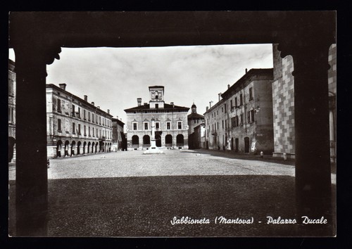Sabbioneta mantova cartolina - mantova,
