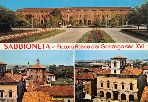 Cartolina sabbioneta vedute - cartolina,