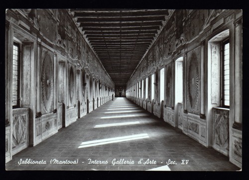 Sabbioneta mantova cartolina - sabbioneta,
