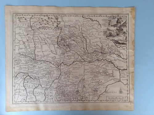 Carta geografica del