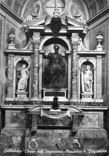 Cartolina sabbioneta chiesa - cartolina,
