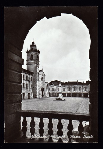 Sabbioneta mantova cartolina - sabbioneta,