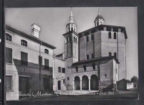 Cartolina sabbioneta chiesa - cartolina,
